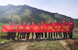 “绿化新疆，我们在行动”华体会体育官方网站乌市区域公益活动